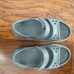 Crocband Sandals Grey Size J3 CROCS